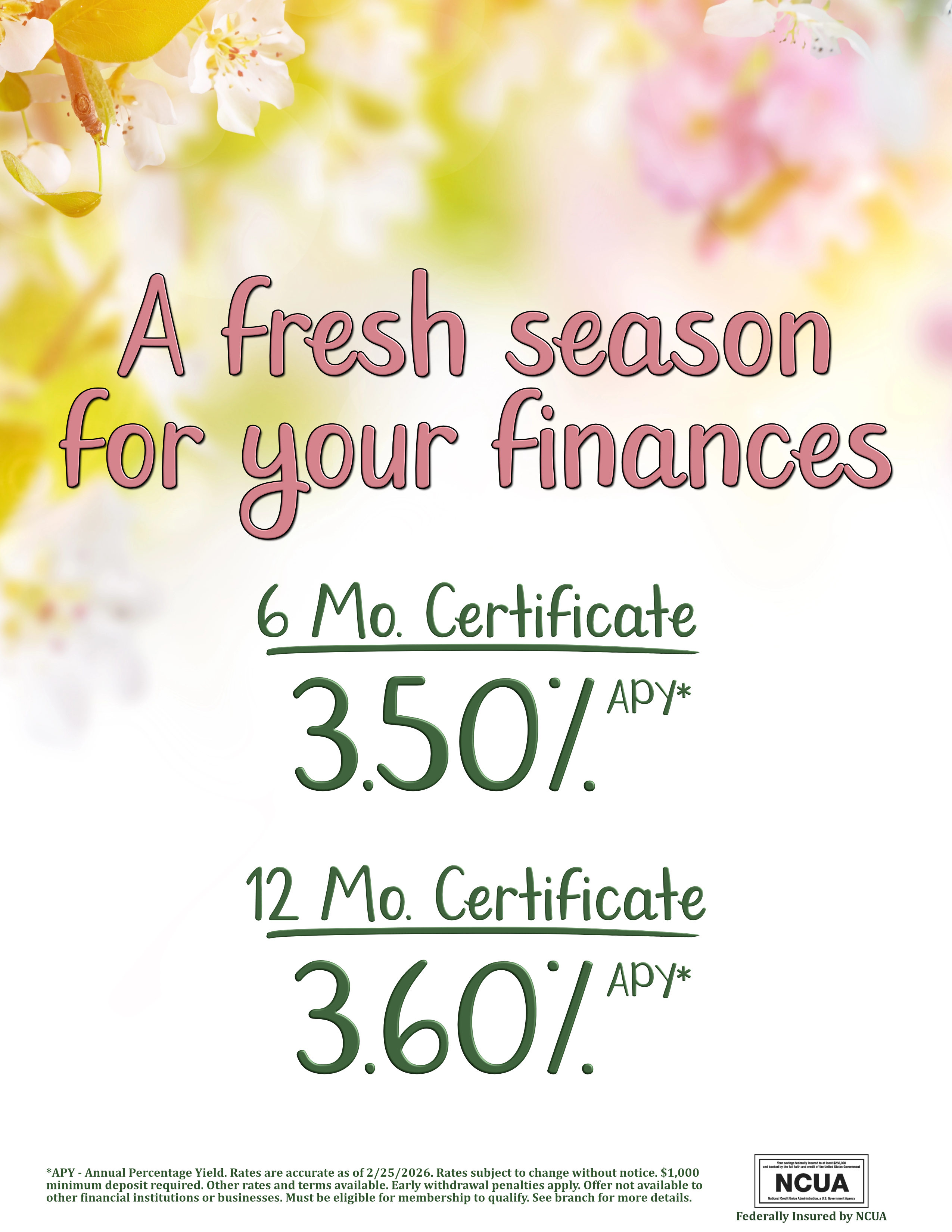 CD Rates Spring 2026